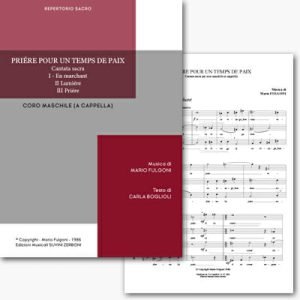 Pri&eacute;re Pour Un Temps De Paix - coro maschile